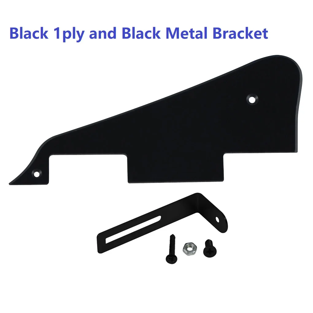 Black Pickguard Set for Les Paul Guitars 9 Black Pickguard Set for Les Paul Guitars - Image 9
