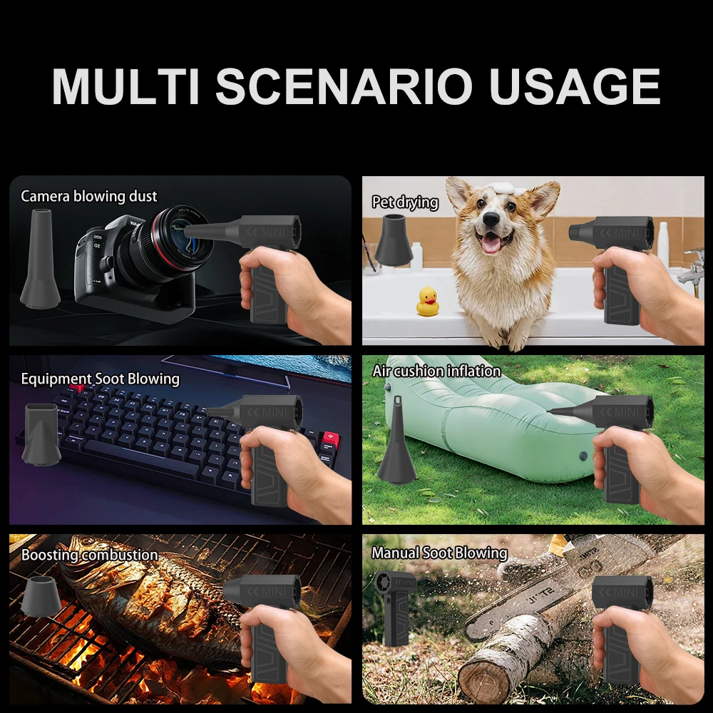 Wireless Electric Air Duster 75W, 4000mAh Battery 6 Wireless Electric Air Duster 75W, 4000mAh Battery - Image 6