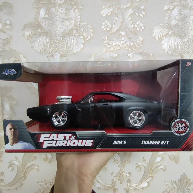 Black 1:24 Scale Diecast Charger Daytona Model 6 Black 1:24 Scale Diecast Charger Daytona Model - Image 6