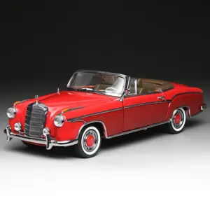 Vibrant Red 1960 220 SE Sunstar Diecast Model 14 Sfbab308baf2b417fae1c1963f3565a0da
