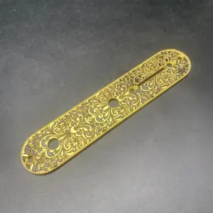 Vintage 6-String Roller Saddle Bridge Set in Gold or Chrome 11 Sfbea146d816d4af48786339446f0b3bdz