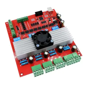 Red 4-Axis CNC Control Board with USB 9 Sfbf2eb763747429fa758c8c42e7f6b82M