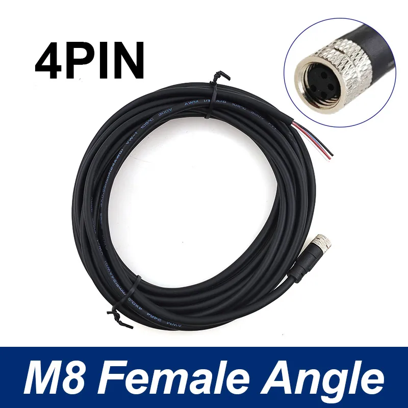 Waterproof 5m PVC Sensor Cable with M8 Connectors 9 Waterproof 5m PVC Sensor Cable with M8 Connectors - Image 9