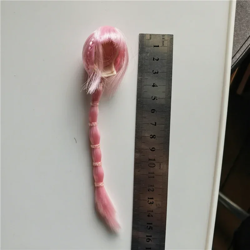 1/6 Female Wig Head for Action Figures 2 1/6 Female Wig Head for Action Figures - Image 2