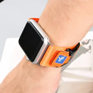 Vibrant Nylon Watch Strap for Apple Watch Models 15 Sfc149a6a212848d58c8ee3ef24e11538W