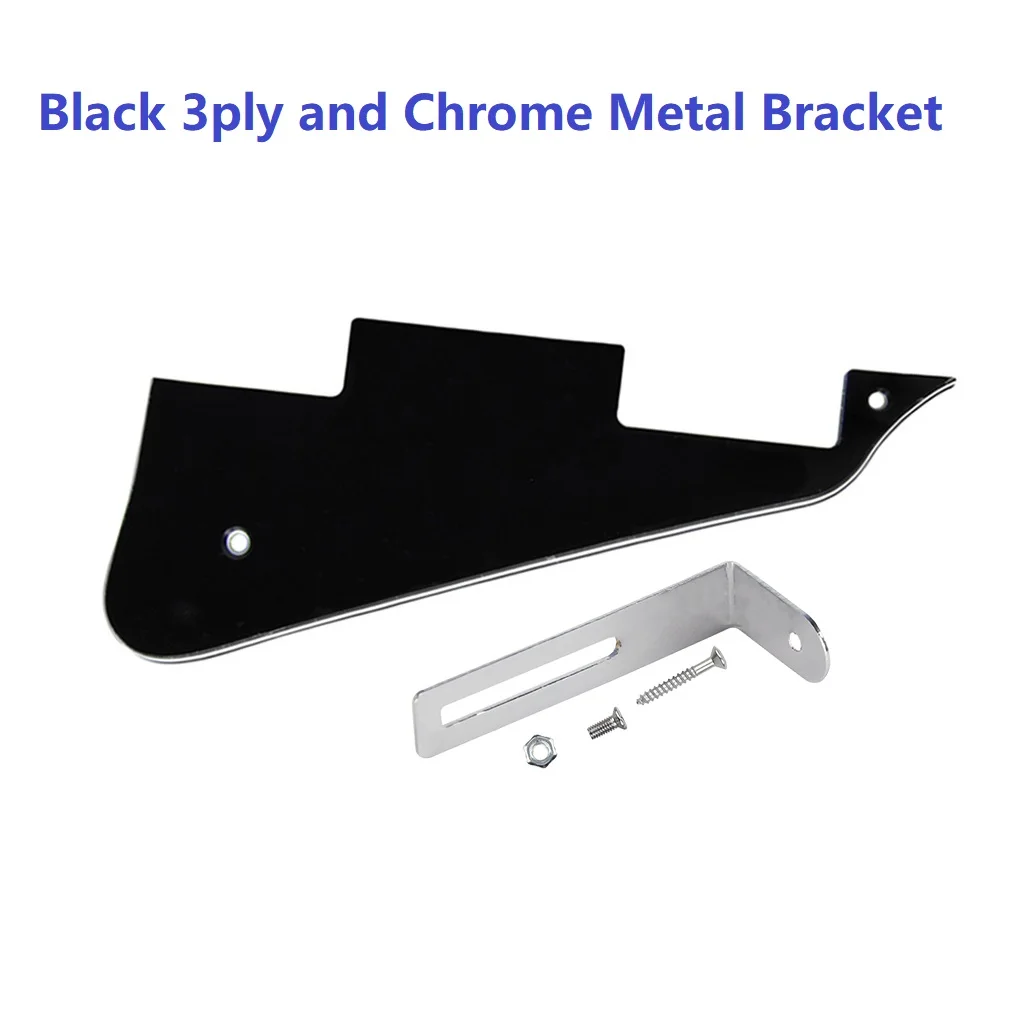 Black Pickguard Set for Les Paul Guitars 10 Black Pickguard Set for Les Paul Guitars - Image 10
