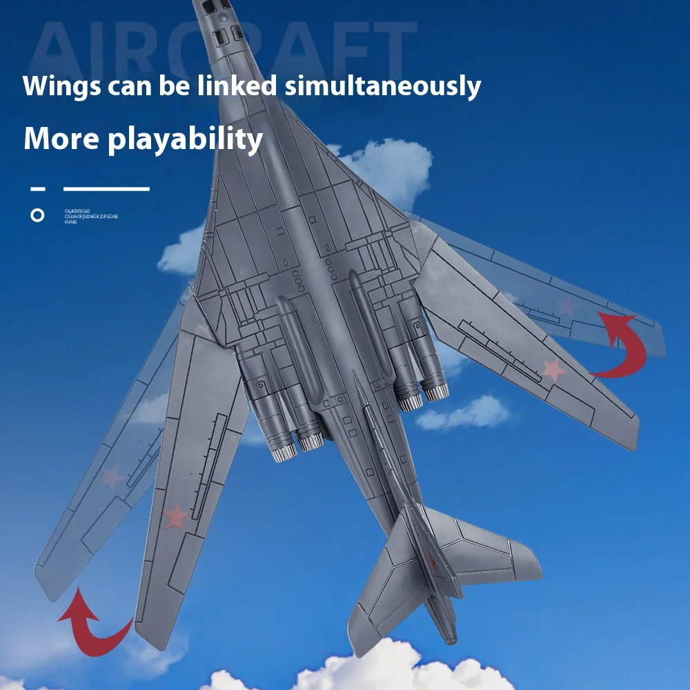 1/200 Scale TU-160 Bomber Diecast Model 4 1/200 Scale TU-160 Bomber Diecast Model - Image 4