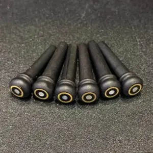Guitar Bridge Pins Set - Durable Natural Materials 19 Sfc30b2e4a40b419ba132c4300729d64ee