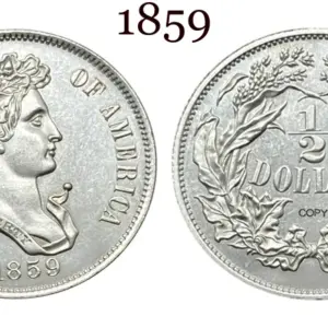 1859 Half Liberty Pattern Replica Coin 16 Sfc33b9ed4ebe44f19683a8dbeaab2dd53