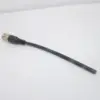 15cm Black BNC Coaxial CCTV Cable