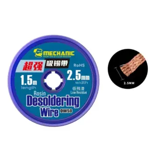 Copper Desoldering Mesh Braids Set - 1.5m, Multiple Sizes 11 Sfc806a8c1e5f41b0a781f8119027b24dx