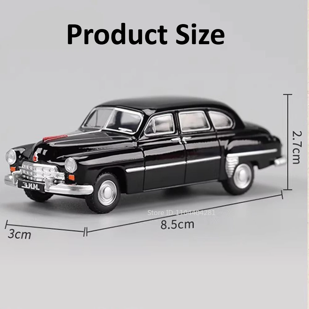 Vintage Red 1:64 Scale Diecast Car Model 2 Vintage Red 1:64 Scale Diecast Car Model - Image 2