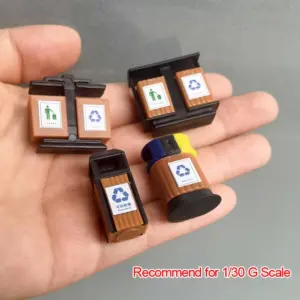 G Scale Miniature Trash Can Model for Layouts 13 Sfca56efabe2e4373939c8223558e3eca4