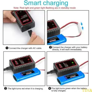 N8 Compact RC Charger for NiMH/NiCd Batteries 10 Sfcec87bf30fe4b288110050d00bd1899k