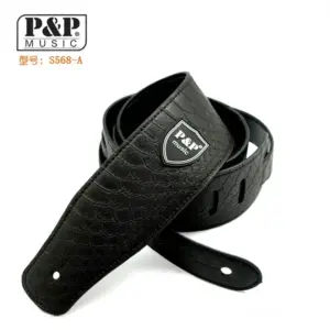 Snake Skin Guitar Strap - Adjustable, 160cm 14 Sfcf14cff34c943399525a462225646b7j