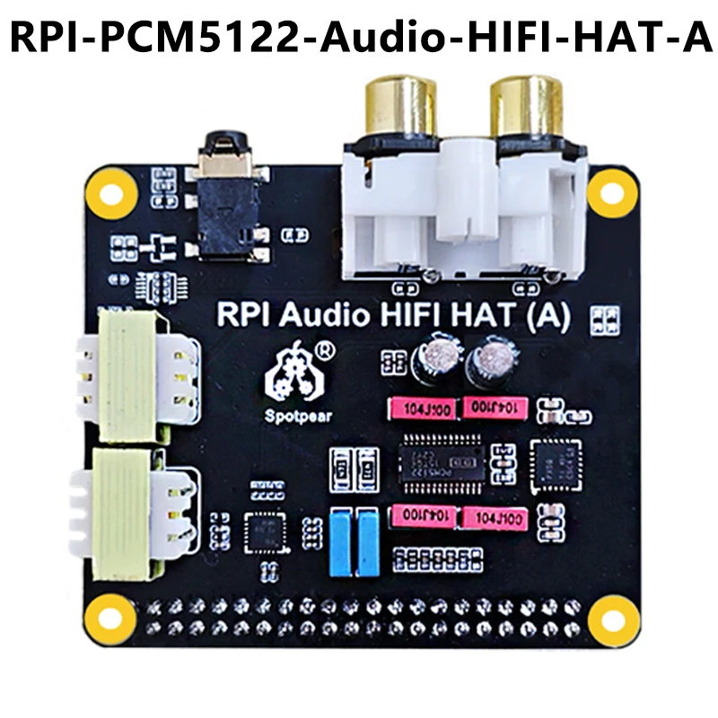 Raspberry Pi5 HiFi Audio DAC HAT with PCM5122 7 Raspberry Pi5 HiFi Audio DAC HAT with PCM5122 - Image 7