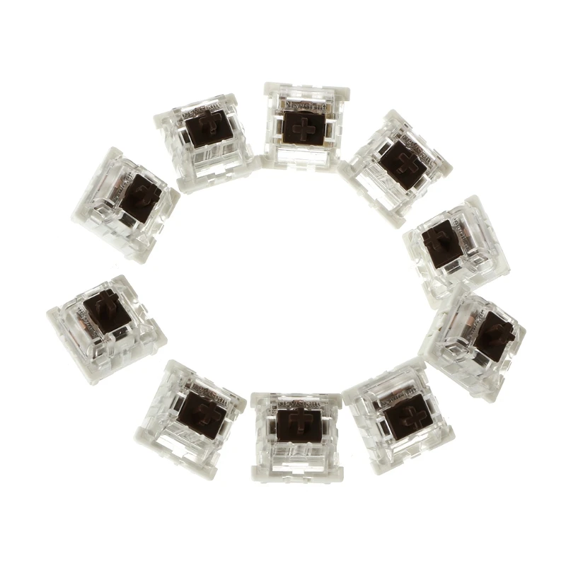 Set of 10 Red Mechanical Switches for Custom Keyboards 8 Set of 10 Red Mechanical Switches for Custom Keyboards - Image 8