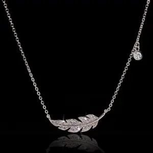 Elegant Feather Pendant Necklace for Women 9 Sfd2d341a20e544c6aac43ad1c6e65a0fI