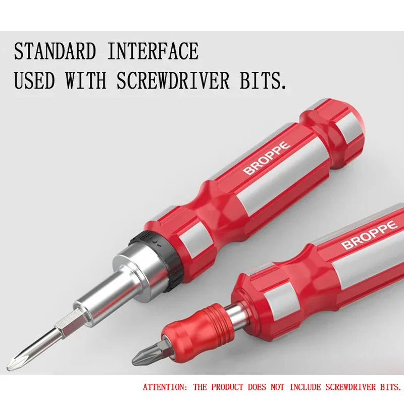 1/4" Alloy Steel Ratchet Screwdriver Handle 2 1/4" Alloy Steel Ratchet Screwdriver Handle - Image 2