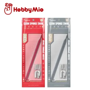 Metal Sponge Wiping Rod for Model Detailing