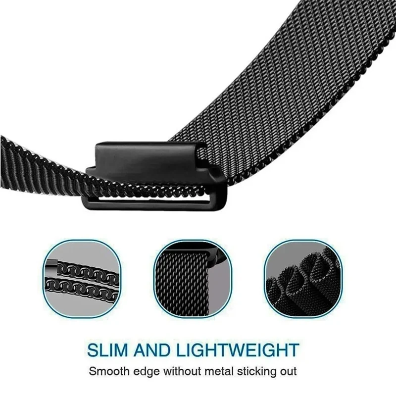 Stainless Steel Magnetic Milanese Watch Strap for Huawei 3 Stainless Steel Magnetic Milanese Watch Strap for Huawei - Image 3
