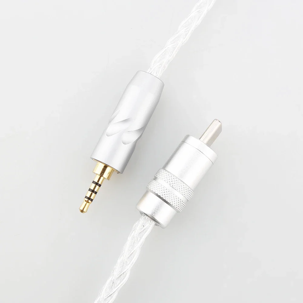 Premium Silver USB-C Audio Cable for HiFi Sound 5 Premium Silver USB-C Audio Cable for HiFi Sound - Image 5