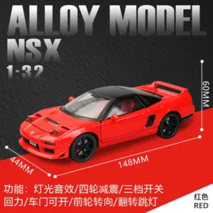1:32 Honda Acura NSX Diecast Model with Sound and Lights 15 Sfd927068bba2488487cfe0dd62a3105c9