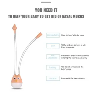 Baby Nasal Aspirator with Silicone Tip 11 Sfd95c272e20b47ccb797e635255938e1D