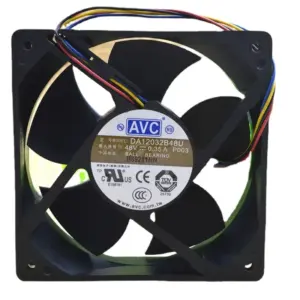 120mm x 120mm x 32mm CPU Fan with Dual Ball Bearings