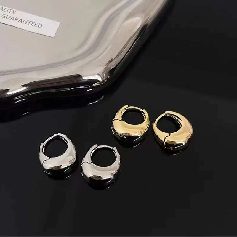 Geometric Hoop Earrings for Women 4 Geometric Hoop Earrings for Women - Image 4