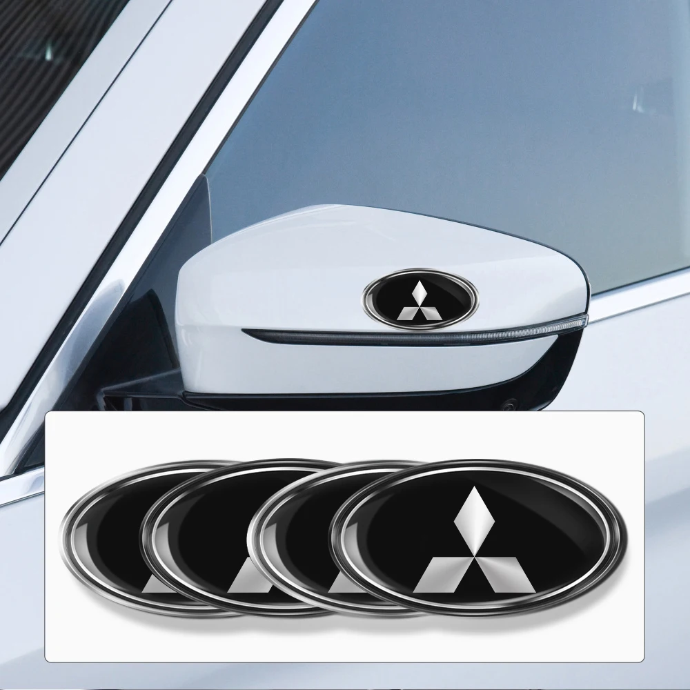Mitsubishi Trunk Decor Stickers Set (4 pcs) 4 Mitsubishi Trunk Decor Stickers Set (4 pcs) - Image 4