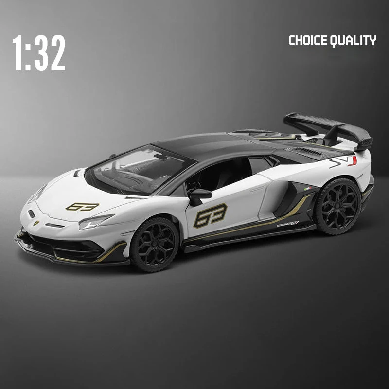 Lamborghini Aventado SVJ63 Diecast Model 1:32 8 Lamborghini Aventado SVJ63 Diecast Model 1:32 - Image 8
