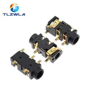 Set of 20 Black 3.5mm Headphone Jacks PJ-327A 7 Sfdf5966cb0b1459383916ffa886900e2G