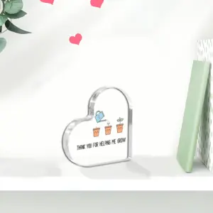 Heart-Shaped Acrylic Teacher Appreciation Ornament 10 Sfe098e2515734a66a895b1e531557f2bi