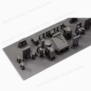 Resin Model Hangar for Type 055 Destroyer 6 Sfe203ec8cb764e30b0ec38c9b6edeaf7H