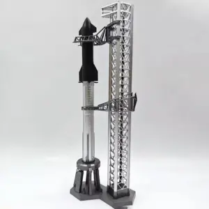 SpaceX Starship Model Set 1:400 Scale 8 Sfe48e84aa1b34eb09420a02b6102f80dS