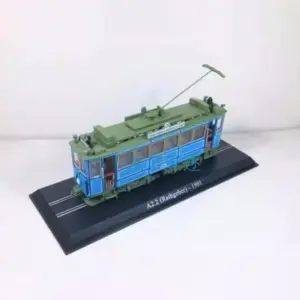 Vintage Blue Tram Model for Collectors