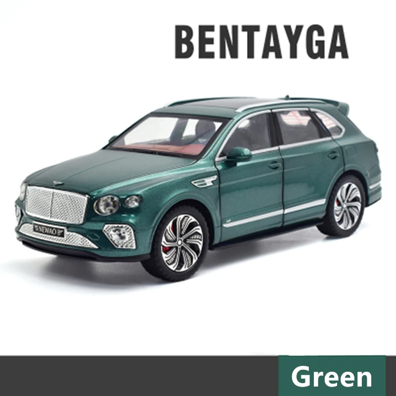 Black Bentley Bentayga 1:24 Diecast Model 8 Black Bentley Bentayga 1:24 Diecast Model - Image 8