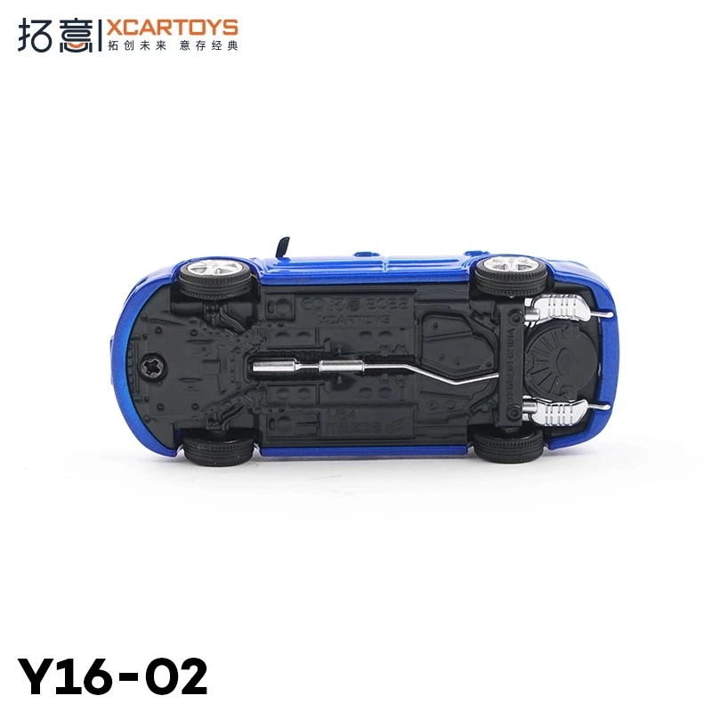 Blue Mazda Station Wagon Diecast Model 1:64 Scale 4 Blue Mazda Station Wagon Diecast Model 1:64 Scale - Image 4