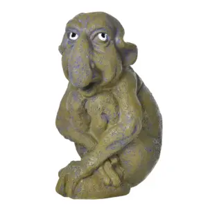 Whimsical Resin Troll Garden Statues