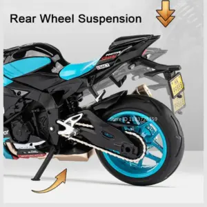 1:12 Scale R1M R1 Motorcycle Model 14 Sfeaad26f1baf413a88a4a12a13edbeffv