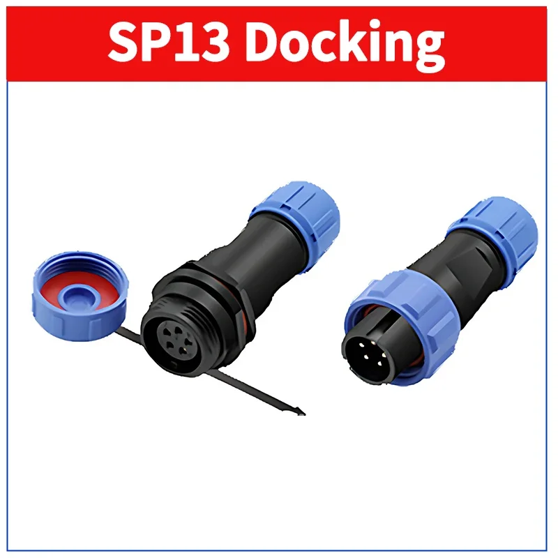 Industrial Waterproof Connector Set with Multiple Pins 5 Industrial Waterproof Connector Set with Multiple Pins - Image 5