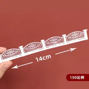 Miniature Fence Collection for 1:150 Models 14 Sff03c6b4333f45c18cccb362181ceb3fW
