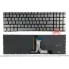 US-Layout HP Silver Backlit Keyboard for Models 17-CN/17-CP