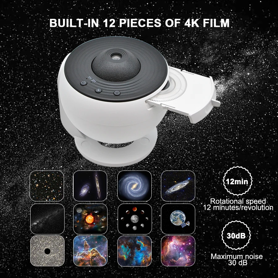 13-Scenario Galaxy Projector Night Light 5 13-Scenario Galaxy Projector Night Light - Image 5
