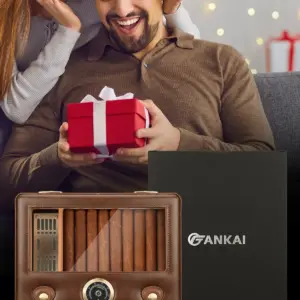 Stylish Travel Cigar Humidor with Glass Top 12 Sff1019c6b2134f048514184f5ace34317