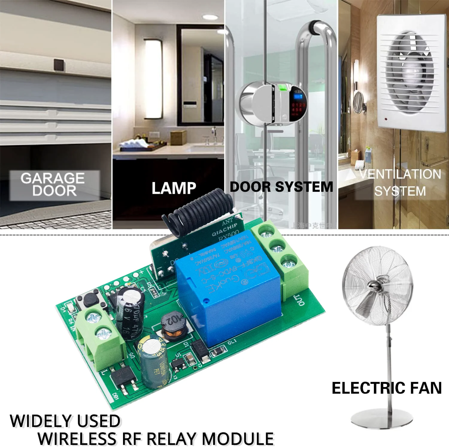 433MHz Wireless Dry Contact Switch Remote Kit 4 433MHz Wireless Dry Contact Switch Remote Kit - Image 4