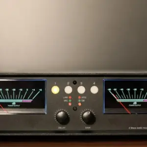 Vintage Dual VU Meter Audio Splitter 8 Sff25bafc24b945aeafec17cfffa5efcff