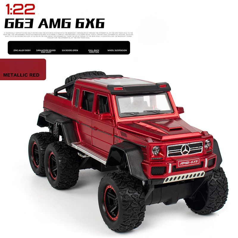 Mercedes Benz AMG G63 6x6 Diecast Model 7 Mercedes Benz AMG G63 6x6 Diecast Model - Image 7