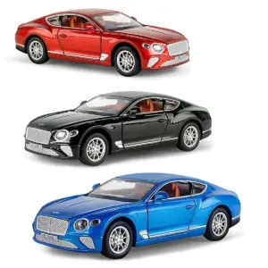 Red Bentley Continental GT 1:22 Diecast Model 11 Sff3af97e3f8f405980e6bd1ce118e662u